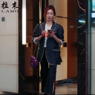 恋爱先生江疏影罗玥同款春新小西服外套