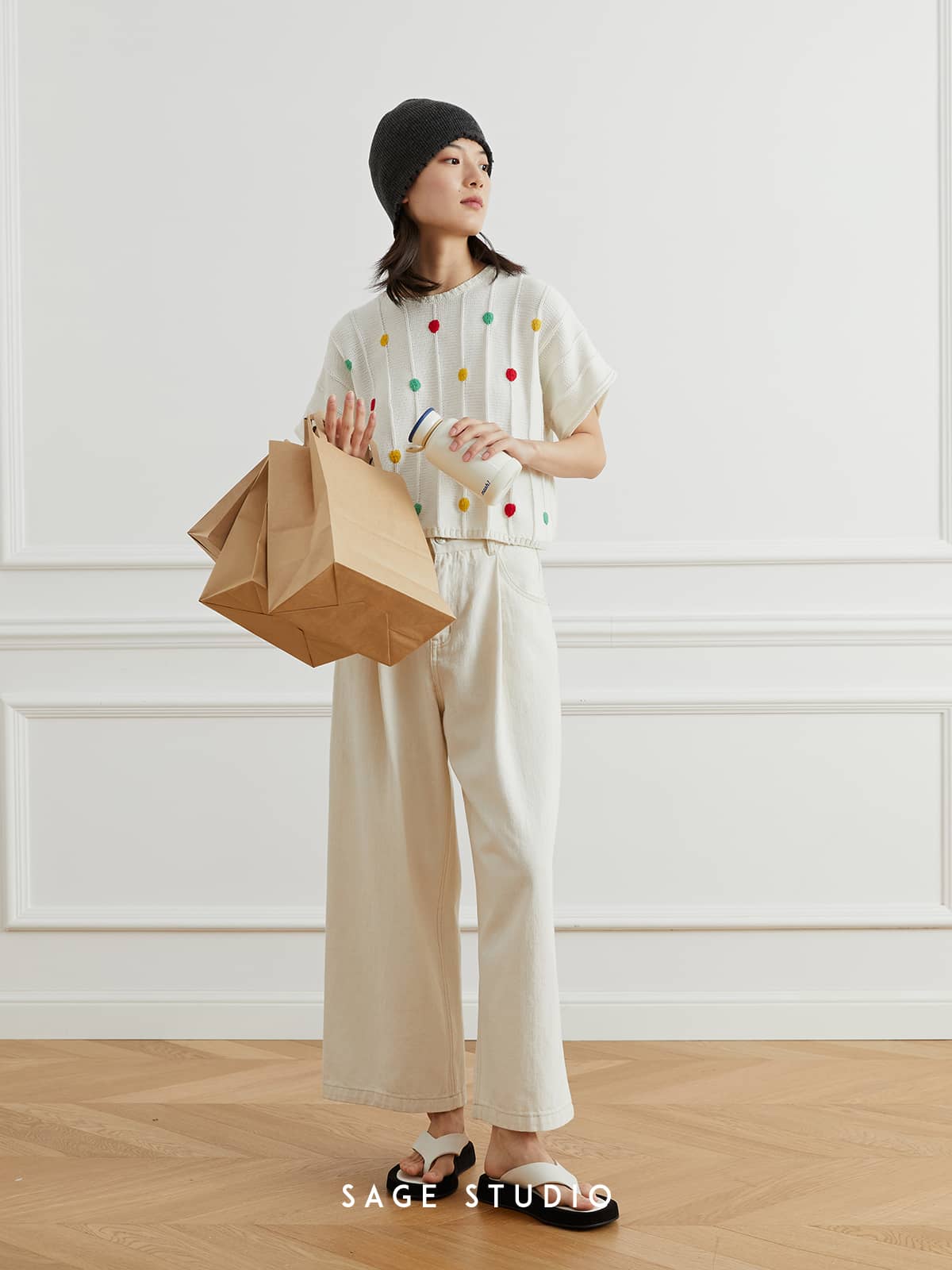 正品不贵！没有工作的一年辣目洋子万鹏同款服饰穿搭揭秘