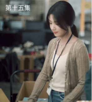 轧戏卢昱晓胡羞同款YIRANTIAN简约休闲设计感绑带针织背心吊带