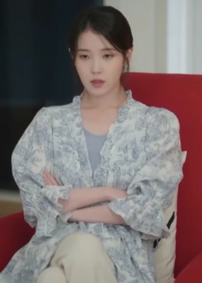 21世纪大君夫人李知恩 IU同款LUNALUZ STUDIO女性ECLAAIRE莱昂棉浴袍